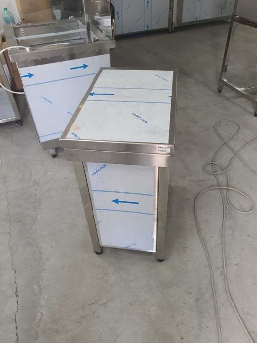 Corp neutru inox 400x660x850mm, cu polita