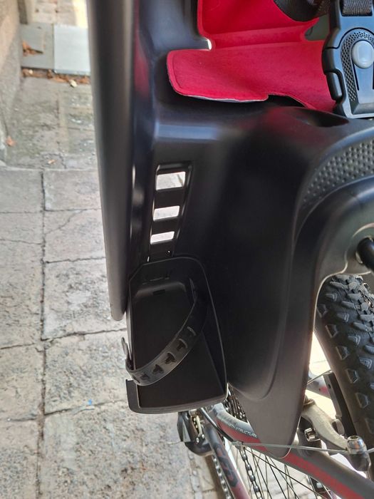 ДЕТСКО СТОЛЧЕ за колело(велосипед) DIEFFE BIKEY cool fm black