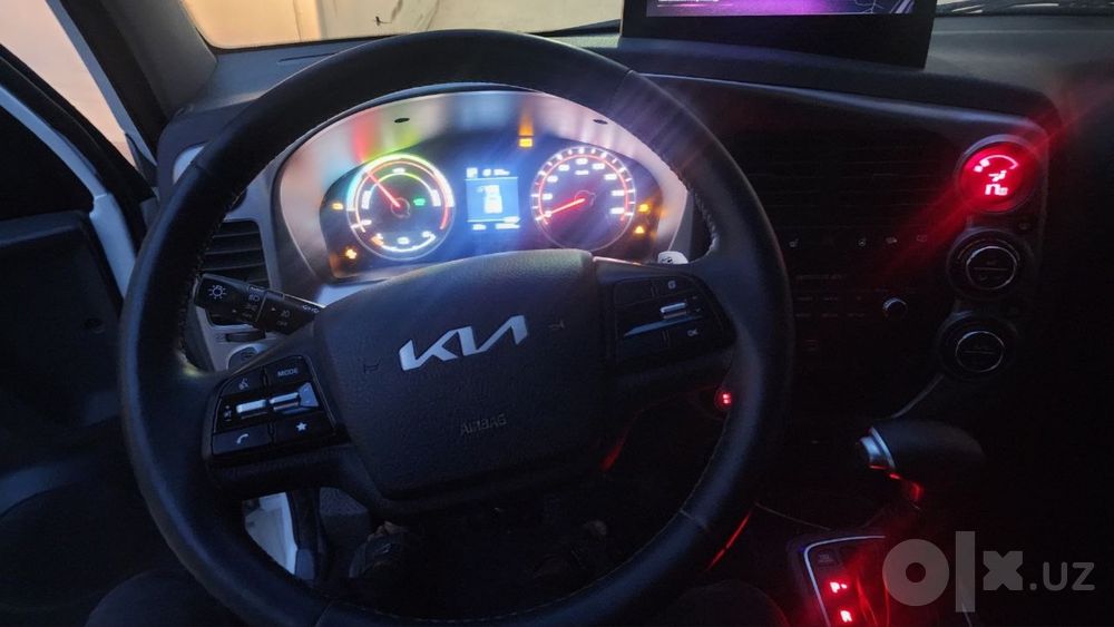Kia bongo elektromobil probeg 30 ta kraska bolgan emkost 98%