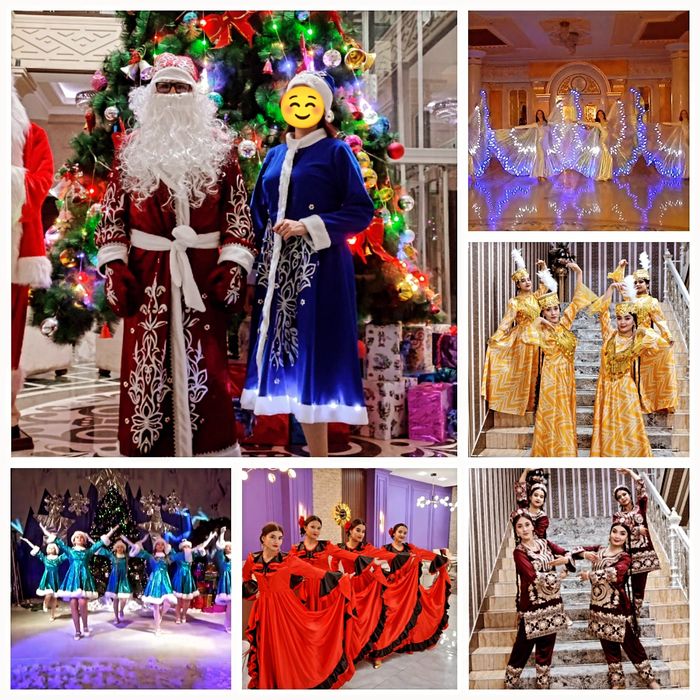 Qorbobo va qorqiz hamda raqs ansambli xizmatingizda.