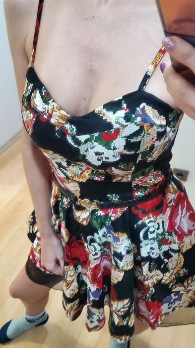 Рокля имитираща плетиво РОЗИ