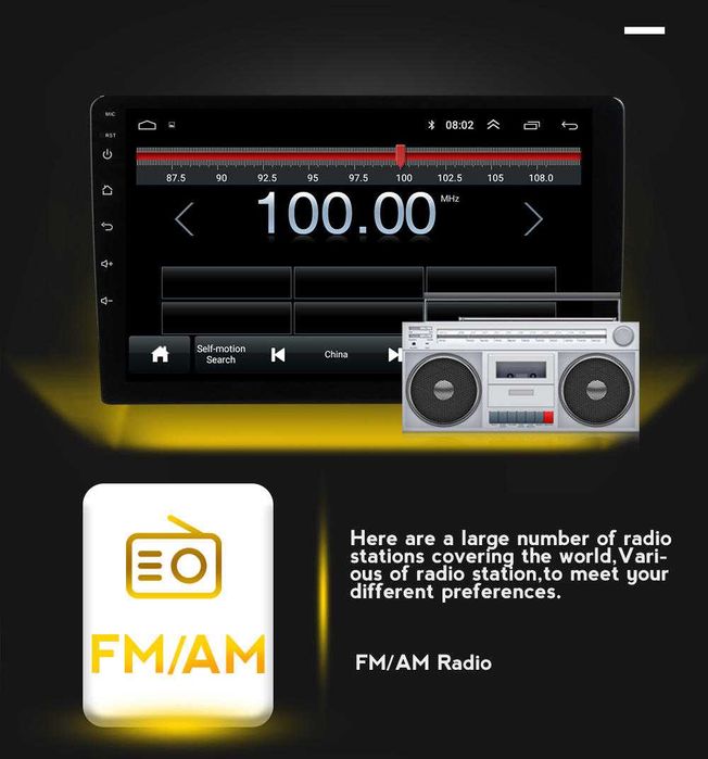 Навигация за Seat Ibiza Двоен дин Мултимедия за Seat Android Сеат 9"