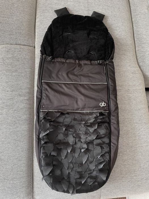 Чувалче за количка и кожена чанта Cybex