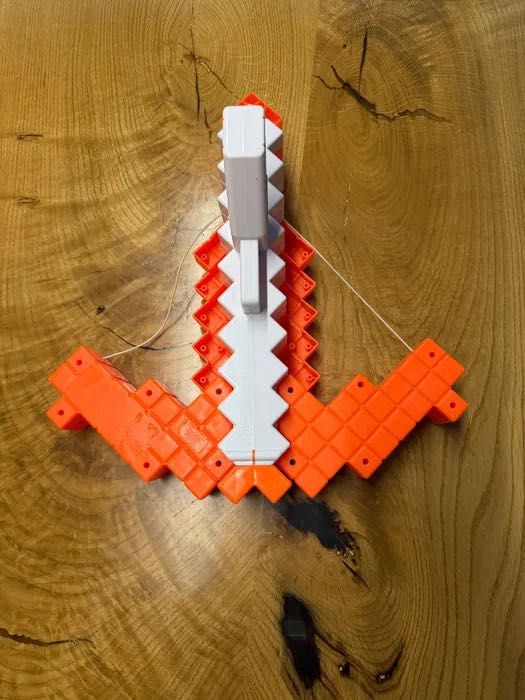 Blaster Nerf, Minecraft Pillagers Crossbow