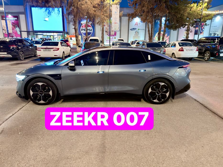 Zeekr 007 restailing (smart). 2024 yil tozza. Stargate fara. O’zimiki