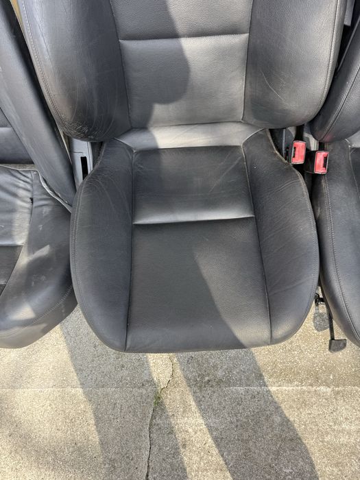 Салон за Mercedes-Benz C-Class W204 седан кожа черен ном 75