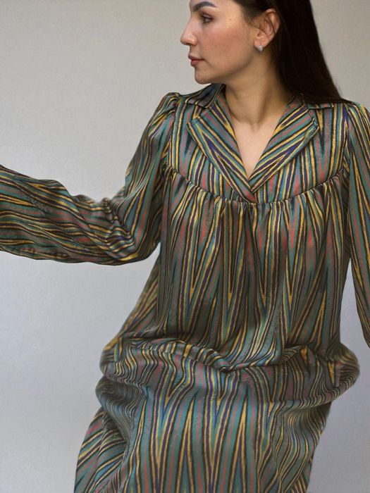 Женское узбекское длинное платье