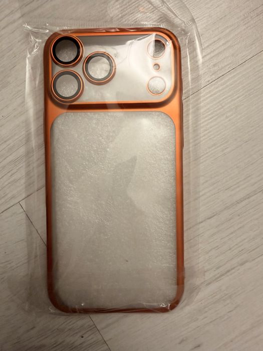 Husa Iphone 17 pro max / folie clear / suport masina