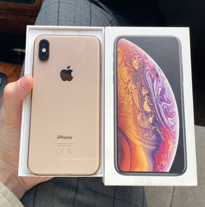 Iphone xs 64gb gold