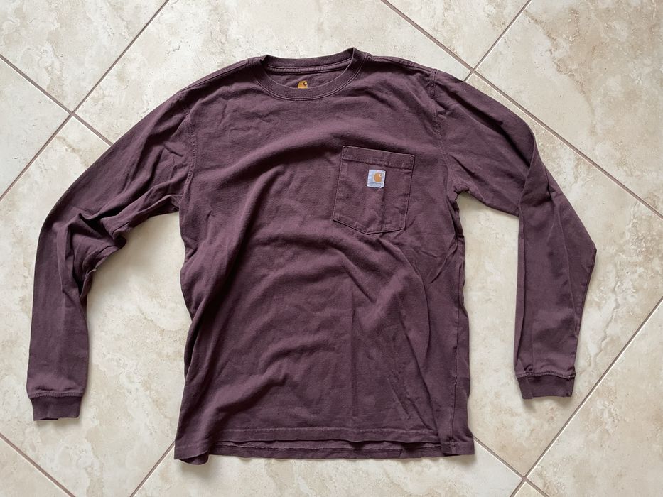 Set bluze/tricouri cu maneca lunga marimea S (carhartt, vans)