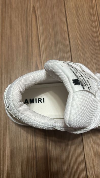 Adidași marca Amiri ma -1 Full white