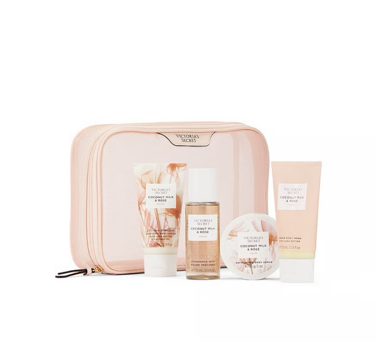 Подаръчни комплекти с мист за тяло и лосион или гланц за устни