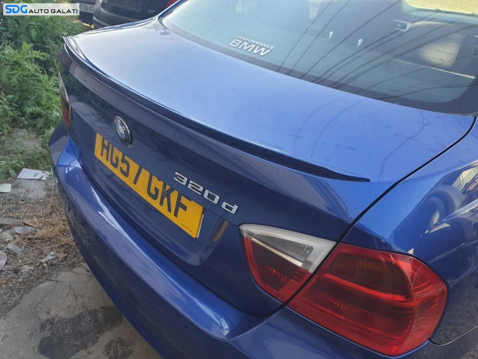 Eleron Spoiler Tuning Sport de pe Capota Portbagaj BMW Seria 3 E90 2004 - 2007 Culoare Montegoblau Metallic Toledoblau A51/5 [C0903]