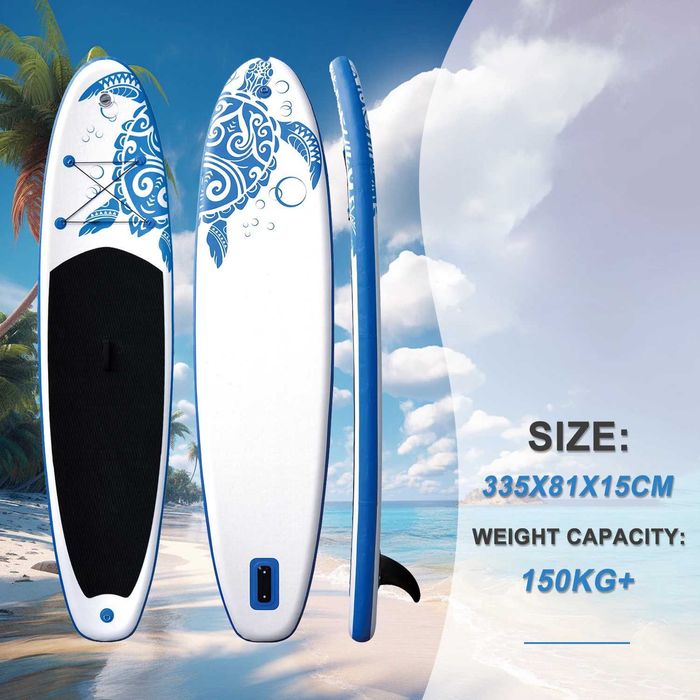 Надуваем падълборд Fly Eagle