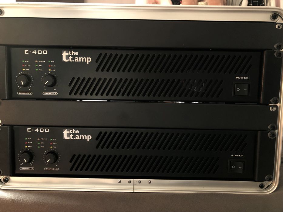 Amplificatoare t.amp E-400 – Stare Impecabilă (Ca Noi!)