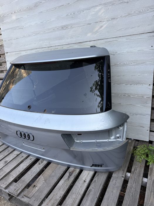 Audi Q7 4M заден капак пета врата със стъкло спойлер оригинал
