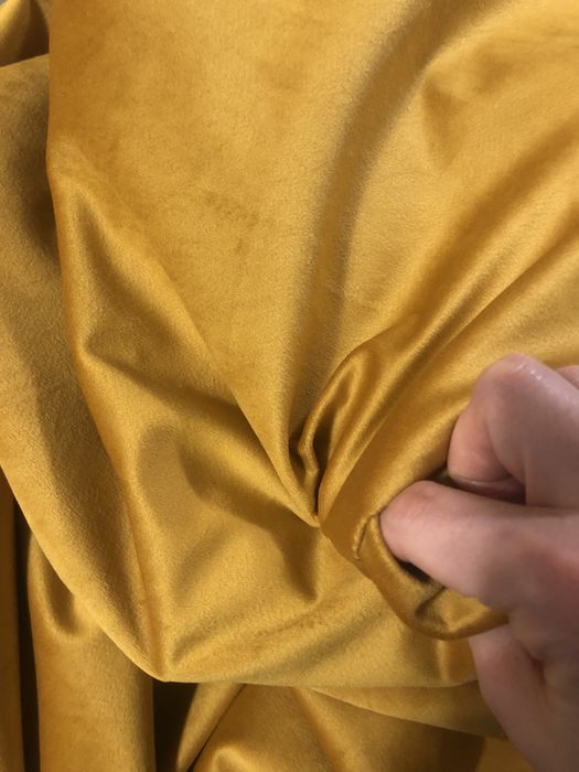 Draperie catifea mustar 5m