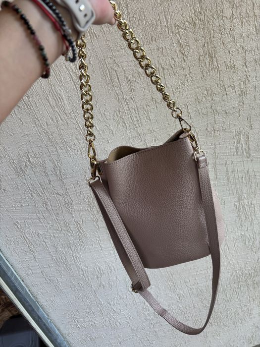 Дамска чанта от естествена кожа