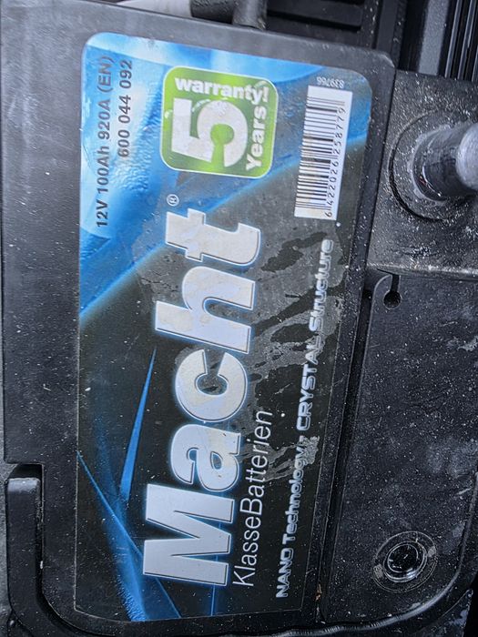 Baterie Match 12V 100Ah 920A