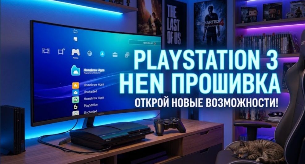 Прошивка PS 3,HEN
