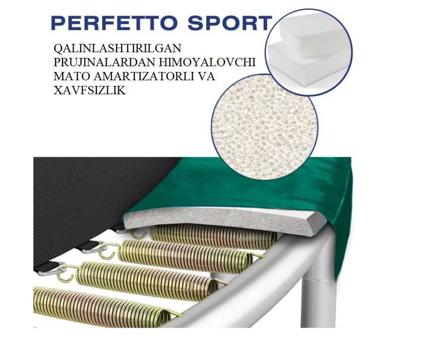 Батут каркасный. Диаметр-140 см. Доставка и установка бесплатно