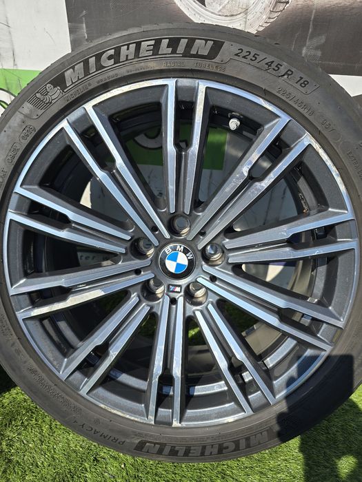 Jante originale Bmw Seria 3 G20 R18 5x112 jante doua latimi255 40 18 cu 225 45 18