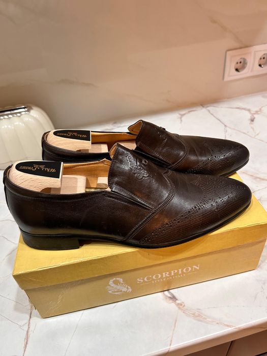 Кожаные туфли  41 размер