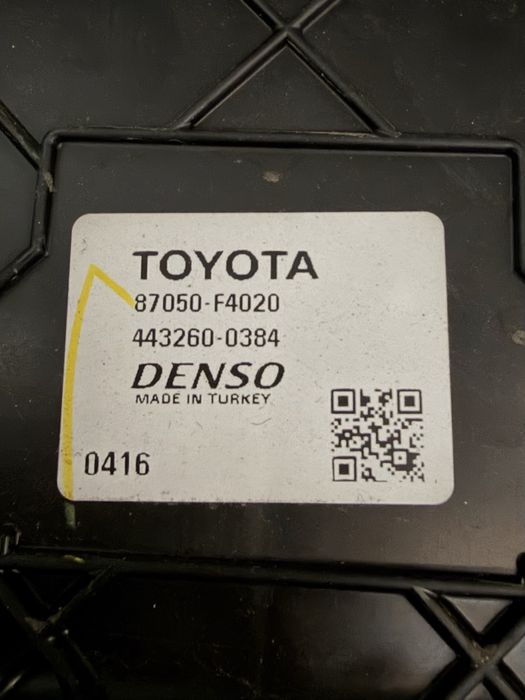 Aeroterma / Ventilator caldura Toyota CHR 2016-2023