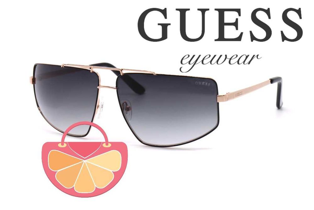 GUESS – Унисекс метални слънчеви очила "AVIATOR ROSE GOLD" нови кутия