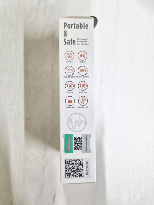 Original HOCO DES60 Bluetooth Naushnik (Single Ear / Open Ear) - Yangi