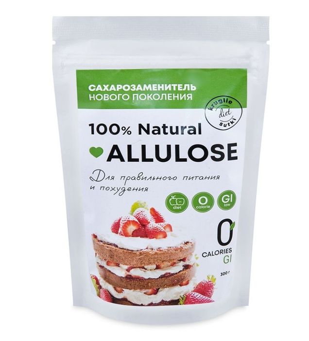 Allulose kelajak shakari, shirnlashtirgich. Подсластител аллулоза
