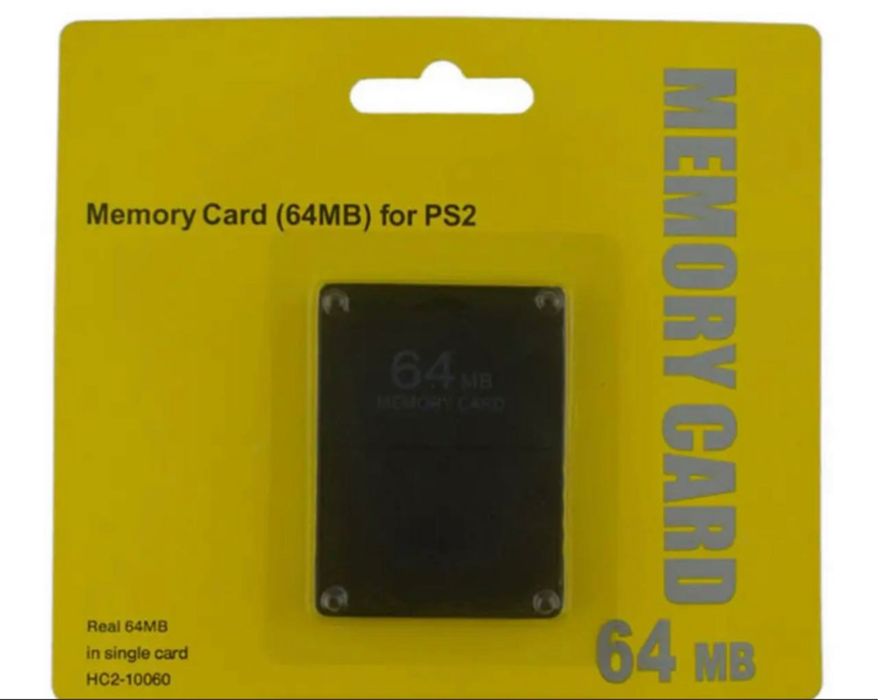Оптом Memory card PS2 8, 64 MB (Новые в упаковке)