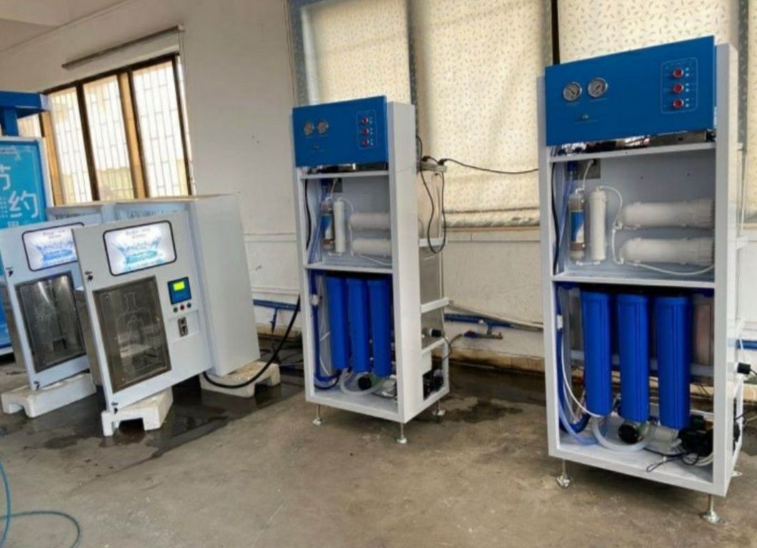 Аппарат воды снековый автомат для очистки воды фильтр бизнес станок ...