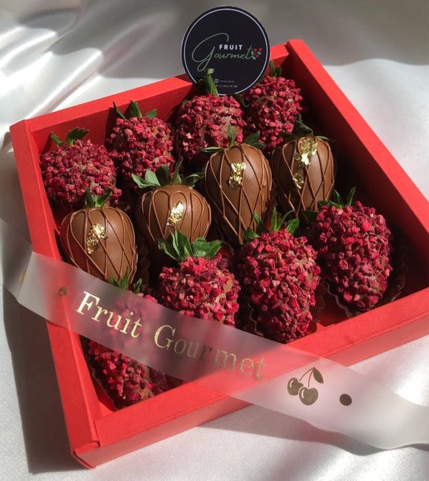 Клубника в шоколаде qulupnay shokolad Подарки