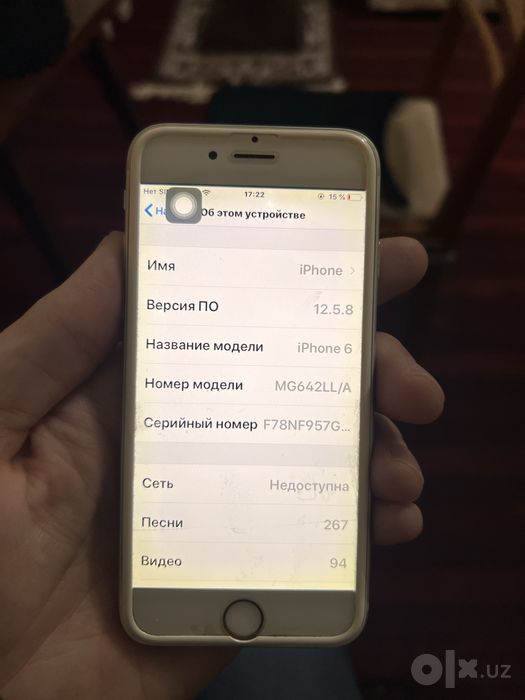 Iphone 6 64gb silver