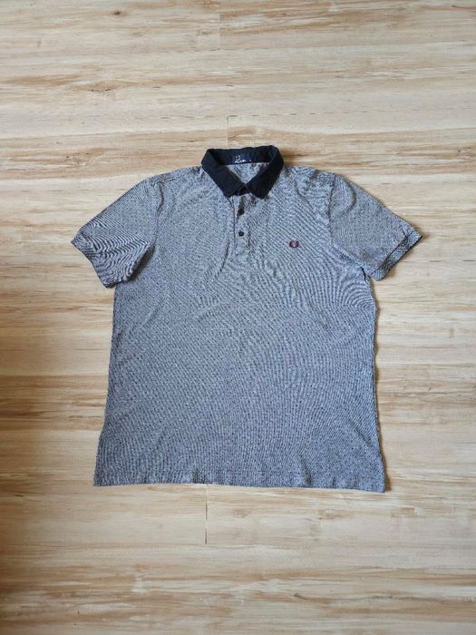 Оригинална мъжка тениска с яка Fred Perry