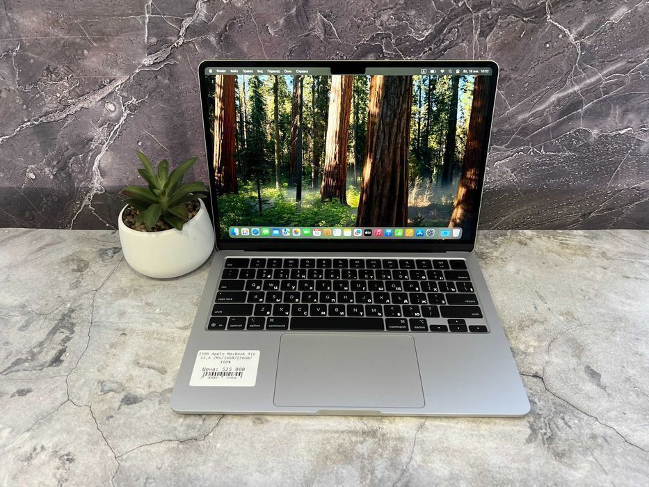 Ноутбук бизнес-класса Apple MacBook Air 13,6 /M4/16GB/256GB/100%