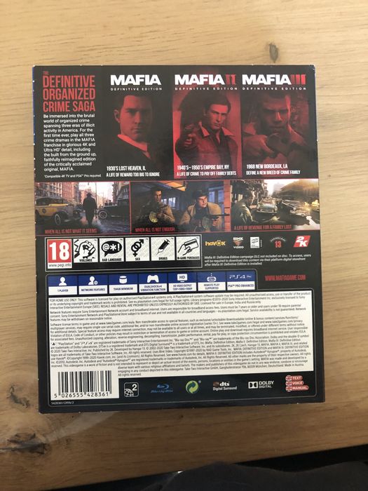 MAFIA triology ps4