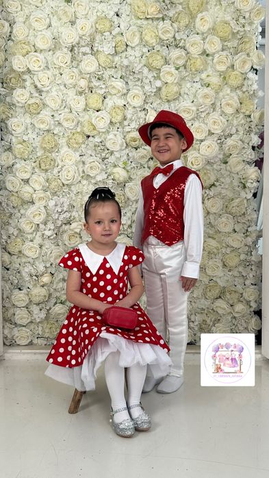 Прокат детских платьев/образов на 8 марта