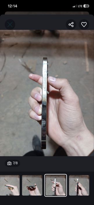 iPhone 12 pro 92 yomkost 256 GB