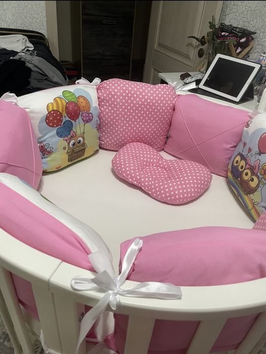 Бортики в кроватку