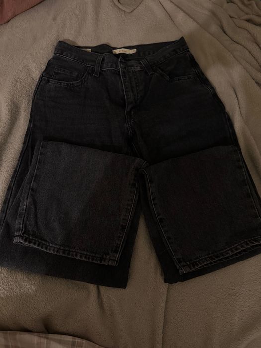 Оригинални дънки Levi’s Baggy Dad – черни, W25 L34