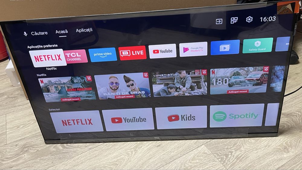 TV TCL Smart 80Cm Nou Amanet SZ Non Stop
