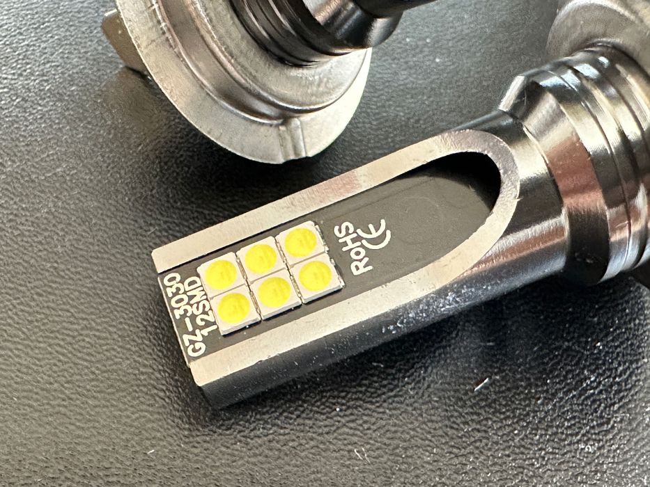 set 2 becuri led H7 6500L 80W sau H4