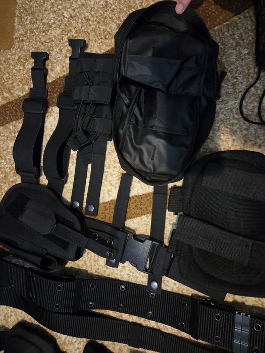 Echipament airsoft negru