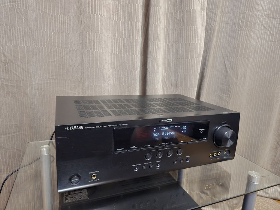 Yamaha RX-V365 – Receiver AV 5.1, sunet curat Yamaha