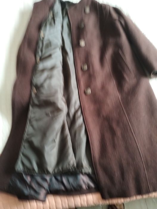 Пальто зимнее теплое