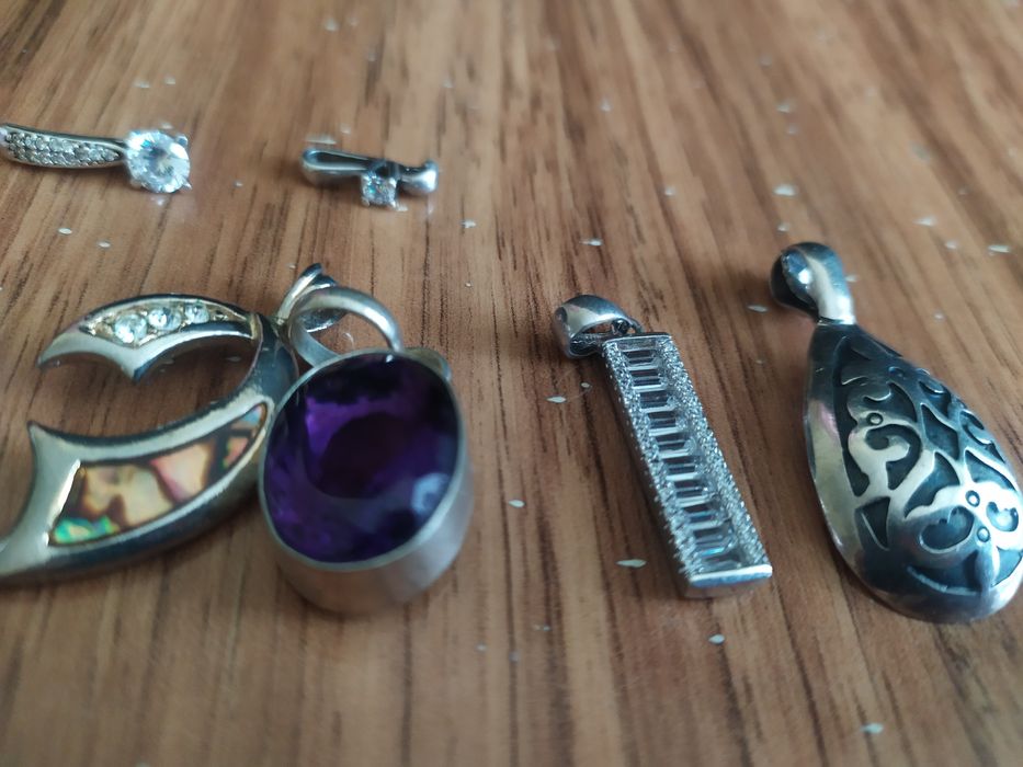 Кулоны серебро 985