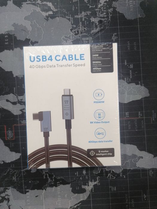 Кабель Thunderbolt 4 USB 4.0