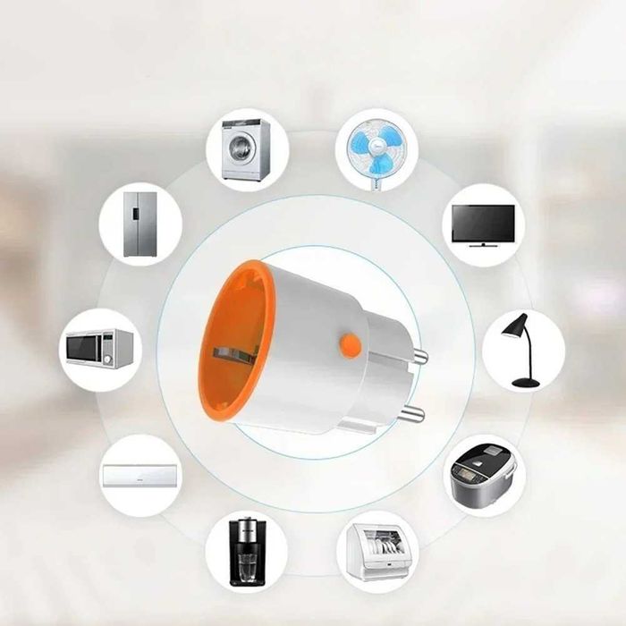 AVATTO ZOT06 ZigBee Преходен контакт | Мониторинг на Ел. Енергия 16A